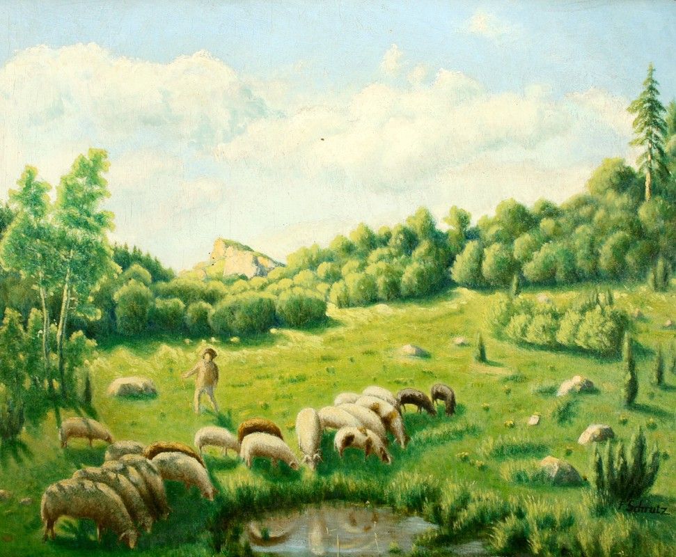 pastorální scéna